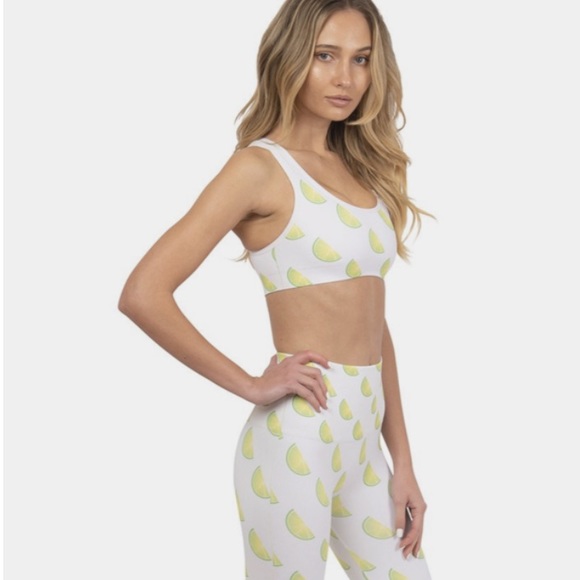 Morgan Stewart Sport Lime Legging Set - Picture 2 of 13